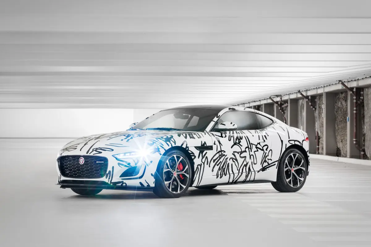 Peter Jellitsch Art Car for Jaguar