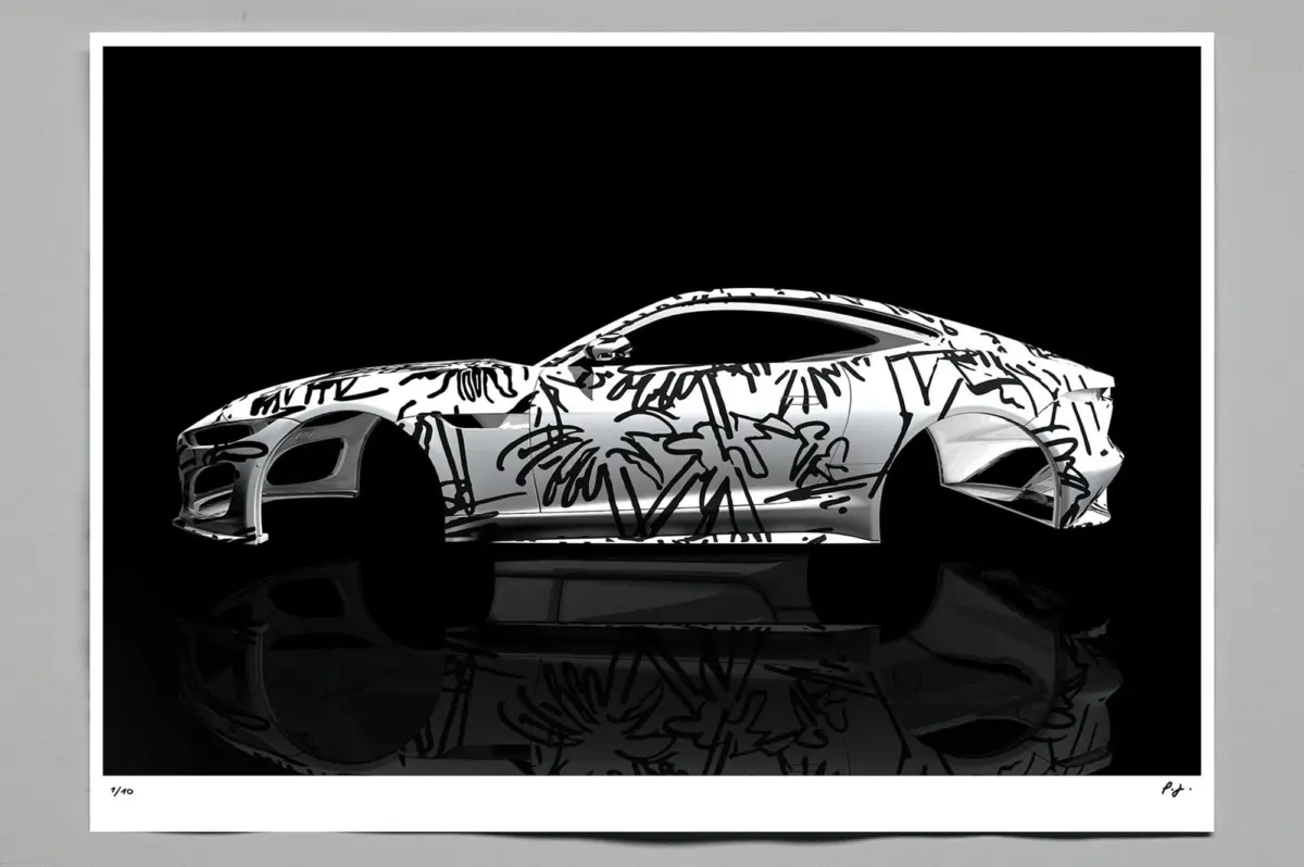 Peter Jellitsch Art Car Print Edition